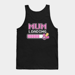 Cute Mom To Be Loading New Mother Newborn Baby Pregnancy Pregnant Tank Top